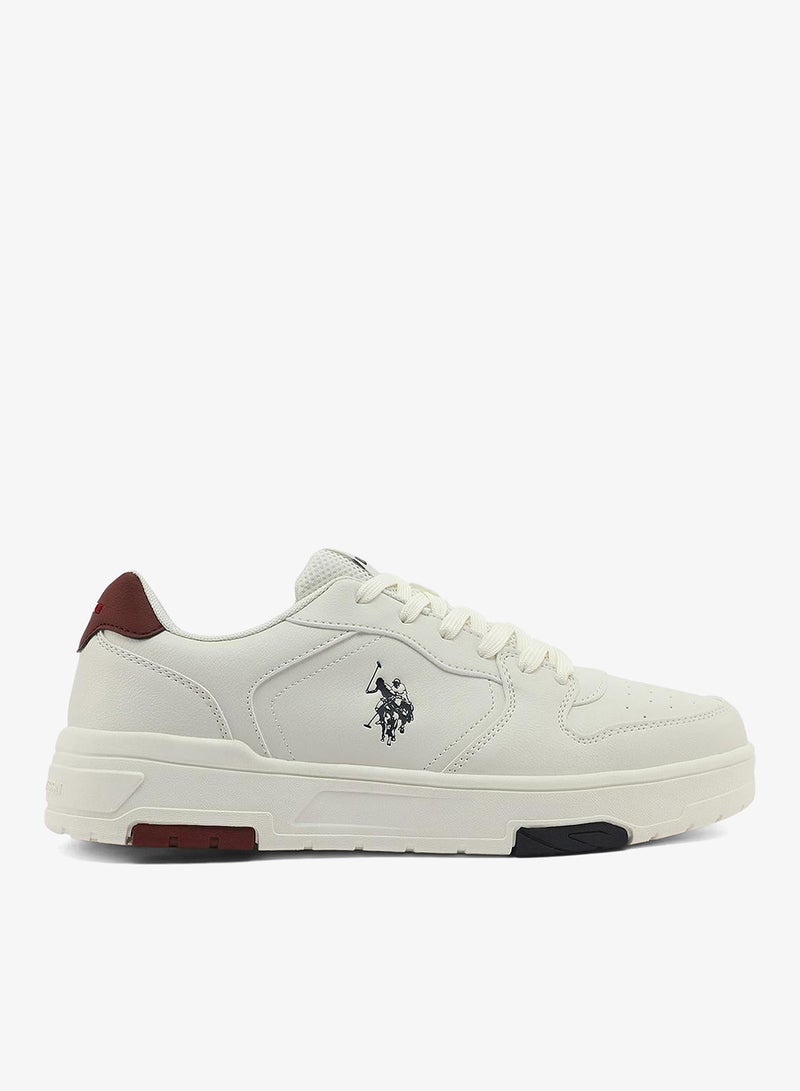 U.S. Polo Assn. Men's White Sneakers - Lightweight, Breathable and Comfortable Shoes - Image 2