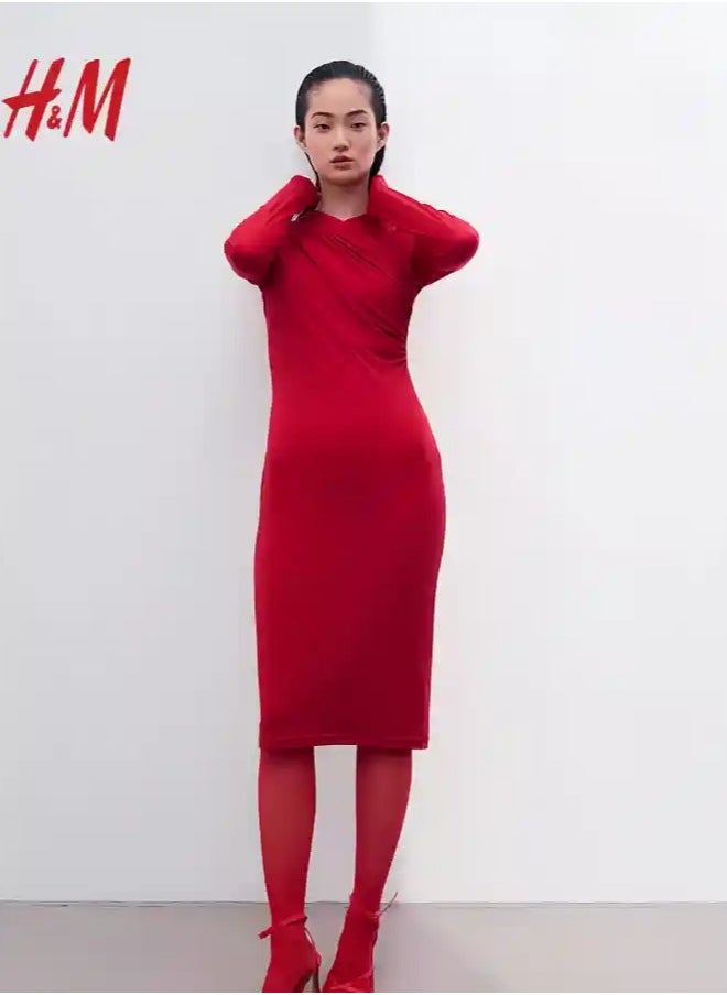 H and M - HM Women's New Loose Lightweight Comfortable And Fashionable Dress - Image 1