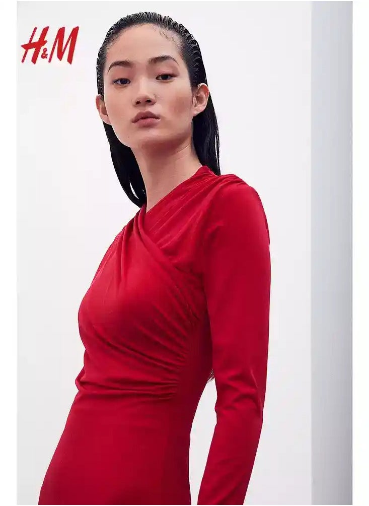 H and M - HM Women's New Loose Lightweight Comfortable And Fashionable Dress - Image 1
