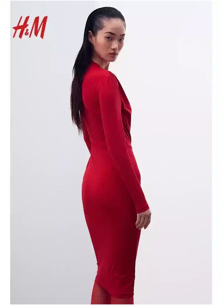 H and M - HM Women's New Loose Lightweight Comfortable And Fashionable Dress - Image 1