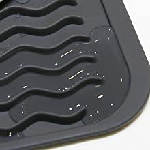 ISHWANKU Silicone Dish Drying Mat Drying Mat for Kitchen - Image 3