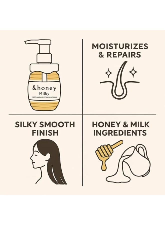 &Honey Milky Precious EX Repair Hair Milk - Image 3