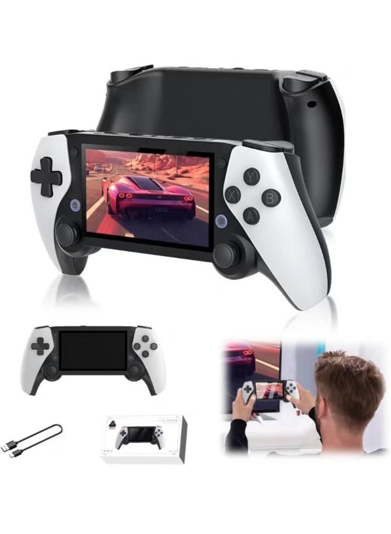 MUNTAQI M25 Handheld Video Game Console – 4.3" IPS HD Screen | Built-In Classic Games | Retro Emulator Support | Portable Gaming for Kids & Adults | Rechargeable | UAE Stock - Image 1