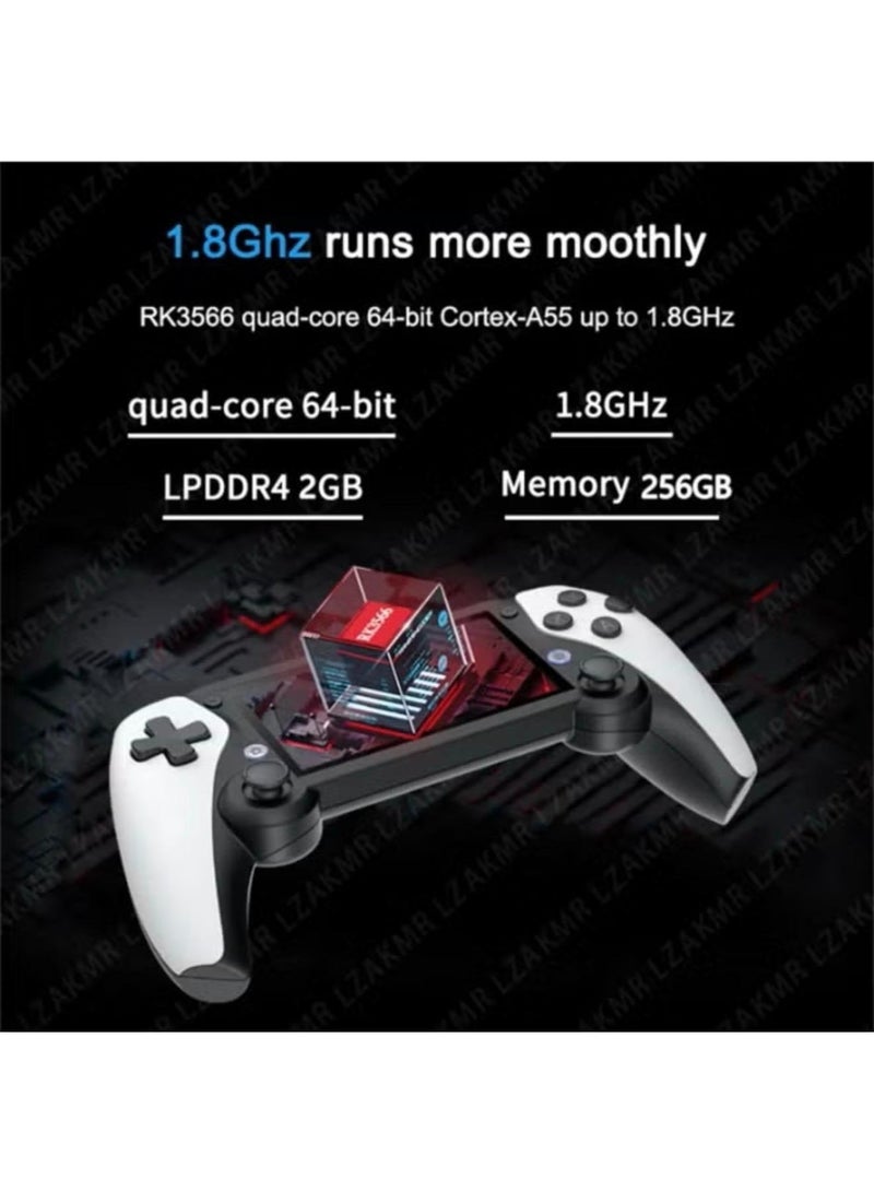 MUNTAQI M25 Handheld Video Game Console – 4.3" IPS HD Screen | Built-In Classic Games | Retro Emulator Support | Portable Gaming for Kids & Adults | Rechargeable | UAE Stock - Image 4