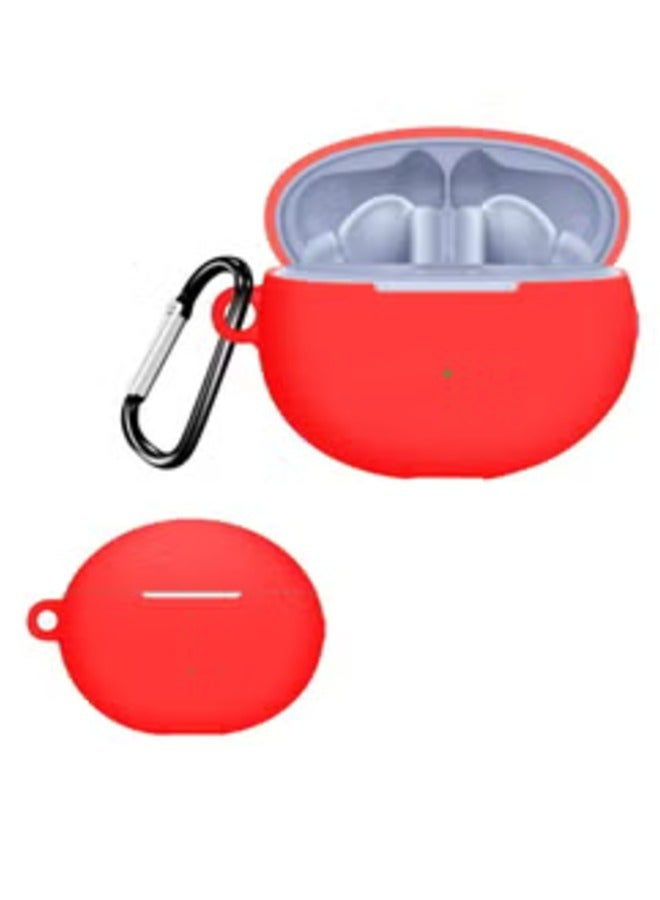 Red Silicone Protective Case for Huawei Freebuds 5i – Shockproof, Anti-Slip, Soft and Thin Earphone Cover - Image 2