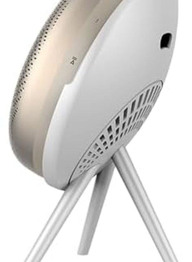 White Acrylic Speaker Stand Desktop Holder with Anti Scratch Base Easy Installation - Image 5