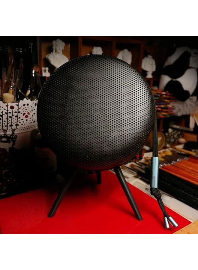 White Acrylic Speaker Stand Desktop Holder with Anti Scratch Base Easy Installation - Image 3