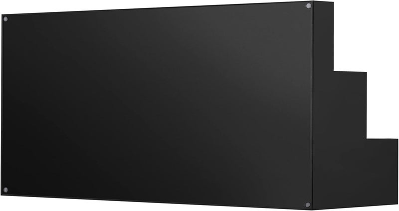 TPGP CiaoHER Large Acrylic Wine Liquor Bottle Rack 3 Tier Black Countertop Riser Display - 2 Pack - Image 4