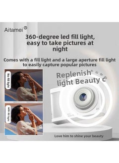 Generic Retro Cat Ccd Camera Students Soul Children Girls Travel Campus Digital Y2 Camera Can Import Mobile Phone-Body Color:Pure White  - Official Standard Configuration  - Image 4