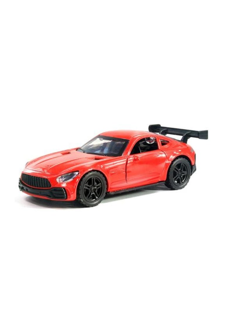 HST High-Quality Alloy Sport Car Toy Red and Black 37888-H11 - Image 2