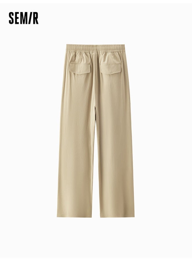 سيمير بنطلون فضفاض بلون موحد للرجال - Image 2