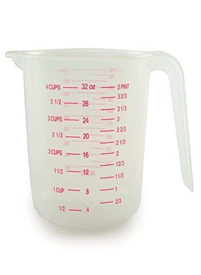 Norpro 4-Cup Capacity Plastic Measuring Cup (2-Pack) - Image 3