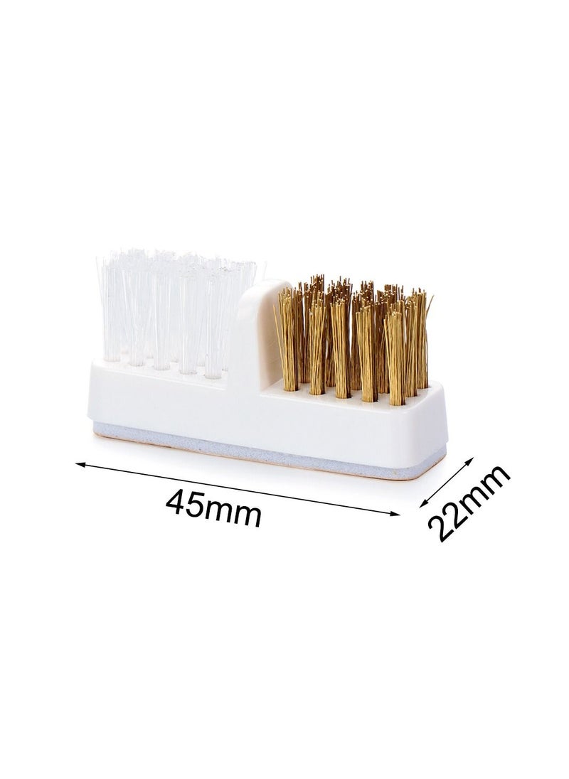 brunson - Nail For Accessories Girls Manicure Home Head Remover Cleaning Equipment Copper Ladies Cleaners Brush Brushes Machine Cleanser Brushes: Cleaner Drill Dual Wire Bit Clean - Image 1