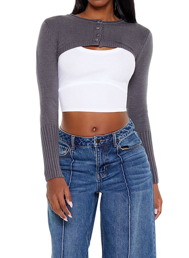FOREVER 21 Shrug Cardigan Sweater - Image 1