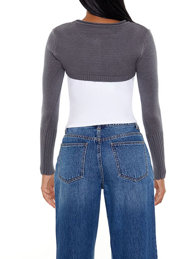 FOREVER 21 Shrug Cardigan Sweater - Image 3