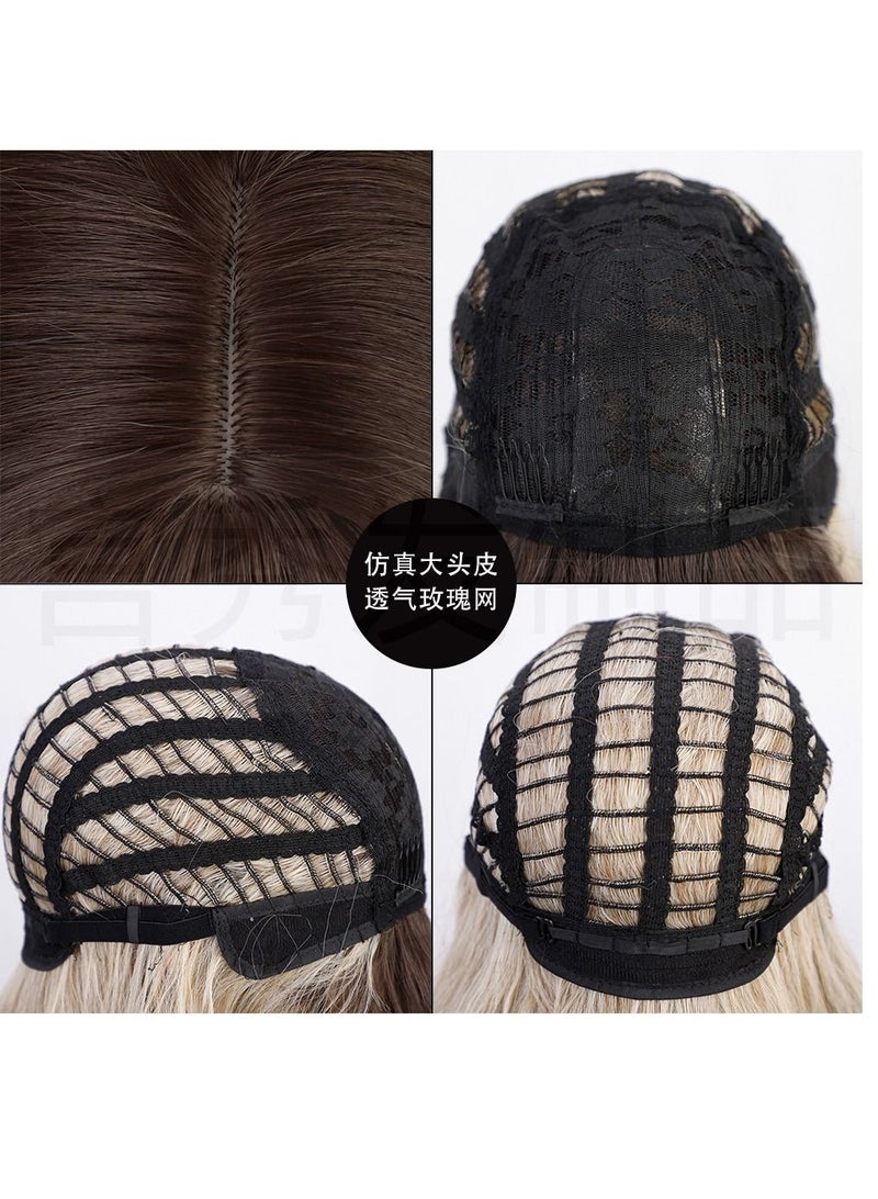 إستيل Estelle طويل مجعد الشعر قصات الشعر المستعار التجارة الخارجية نحيلة أنثى كبيرة الباروكات - Image 2