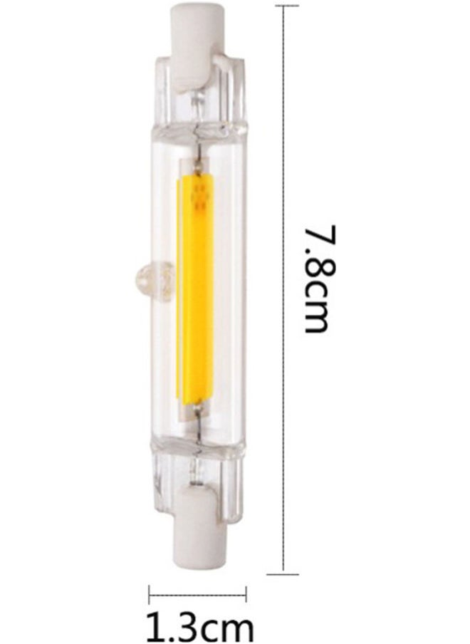 Generic - 5W Glass Tube COB Light-emitting Diode Bulb Cool white 8.00 x 1.60 x 1.60cm - Image 1
