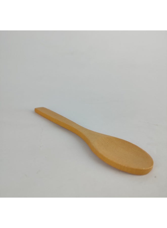 طقم 5 معالق خشب صغيرة – مثالية للعسل والأطعمة - Image 4