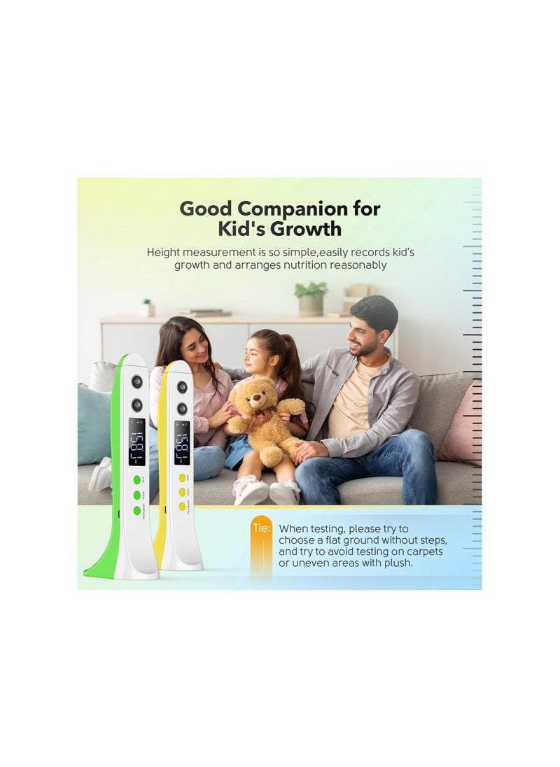 Generic - Ultrasound Body Height Stadiometer, Portable Handheld Cordless Height Measurement Device, with Temperature Display, Precision Room Decor, for Children and Adults 30cm-220cm / 11.8in-86.6in - Image 1
