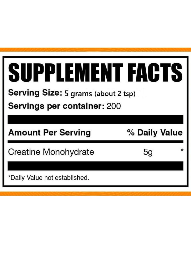 BULKSUPPLEMENTS.COM - Creatine Monohydrate Micronized (1 kg) - Image 1
