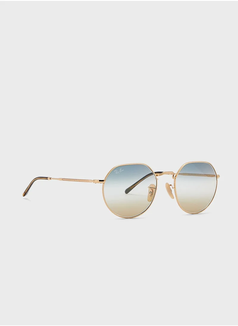 Ray-Ban 0Rb3565 Jack Irregular Sunglasses