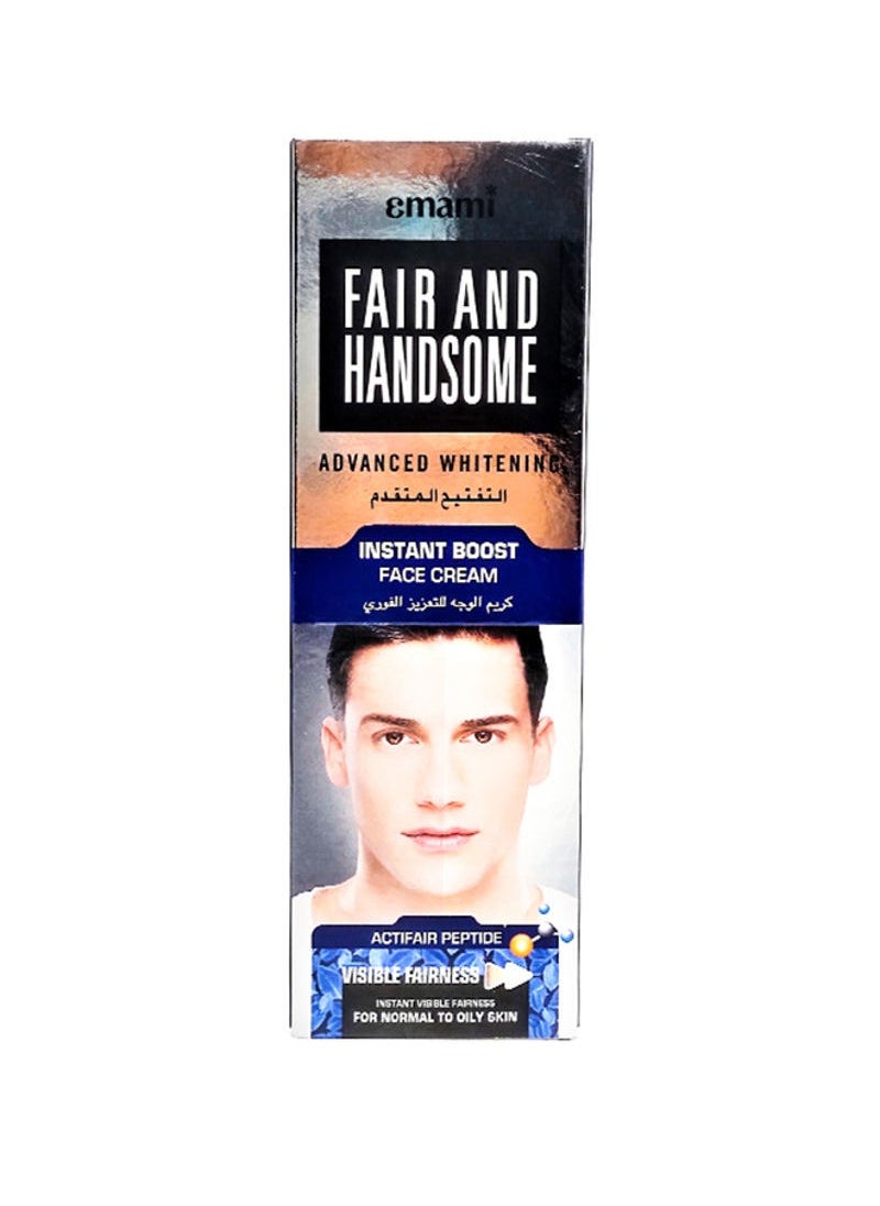 emami - Fair & Handsome Instant Boost Face Cream 100g - Image 1