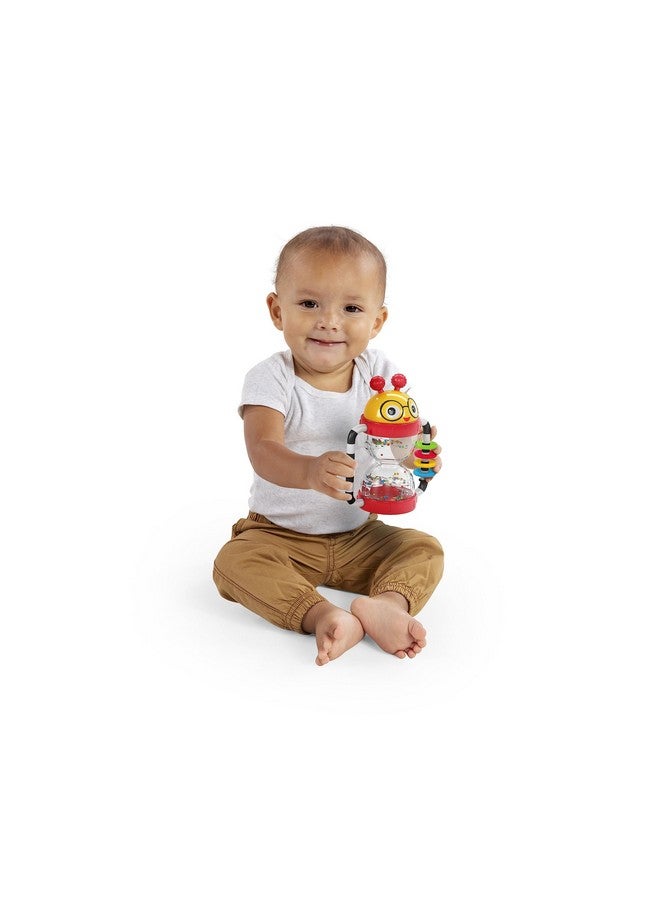 Baby Einstein Cal’s Sensory Shake-up Developmental Activity Rattle Toy, BPA Free, for Infants Ages 3 Months and up - Image 2