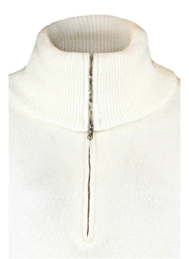 trendyol - Sweater - Ecru - Oversize - Image 1