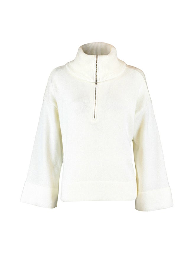 trendyol - Sweater - Ecru - Oversize - Image 1