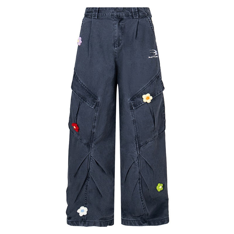 Unisex Casual Daily Denim Jeans - Image 1