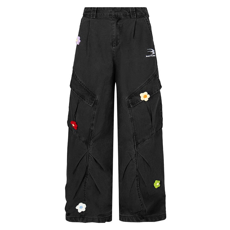 Unisex Casual Daily Denim Jeans - Image 4