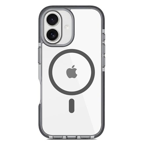 DailyObjects Stride Clear 3.0 Magnetic Case Cover Compatible with iPhone 16 Plus | Wireless Charging Slim Back Cover | 2 Layer Edge Protection & Shockproof - Image 1