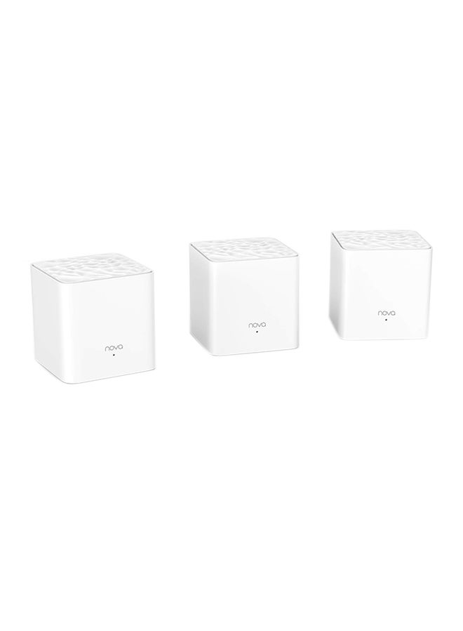 Tenda 3-Piece Nova MW3 Whole Home WiFi System White - Image 1