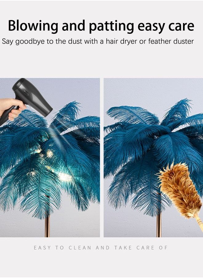 Arabest - Feather Table Lamp Home Book Lights Minimalist Solid Feather Table Lamp Bedside Desk - Image 1