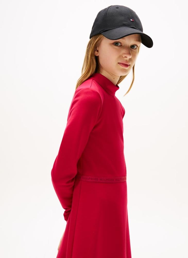 تومي هيلفيغر فستان تزلج أساسي للأطفال - Image 3