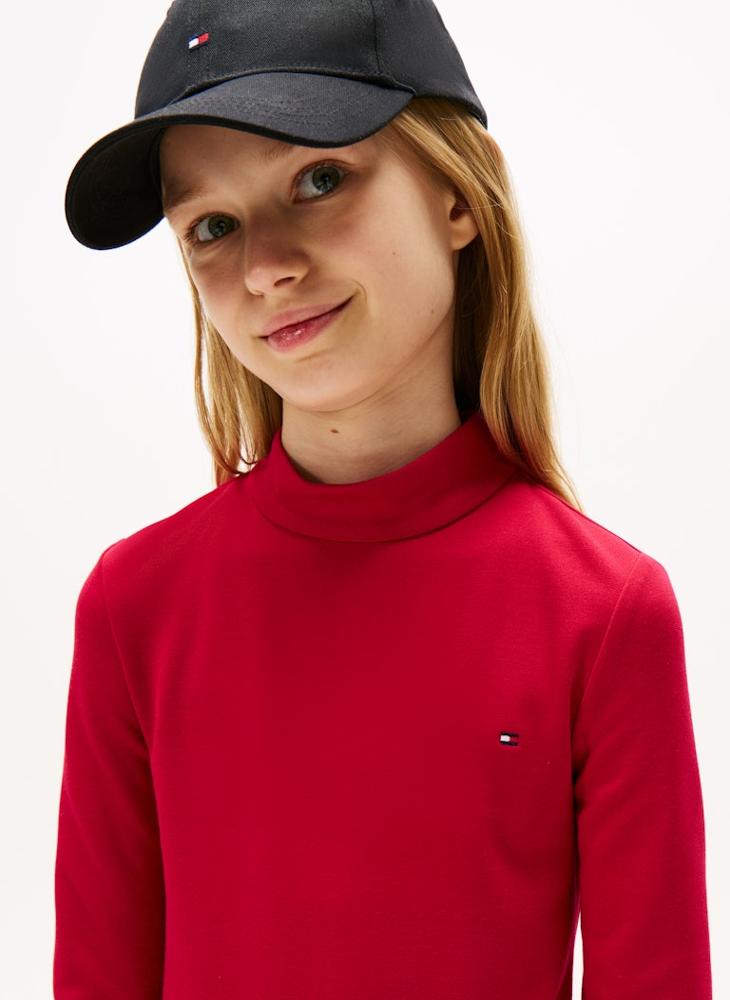 تومي هيلفيغر فستان تزلج أساسي للأطفال - Image 4