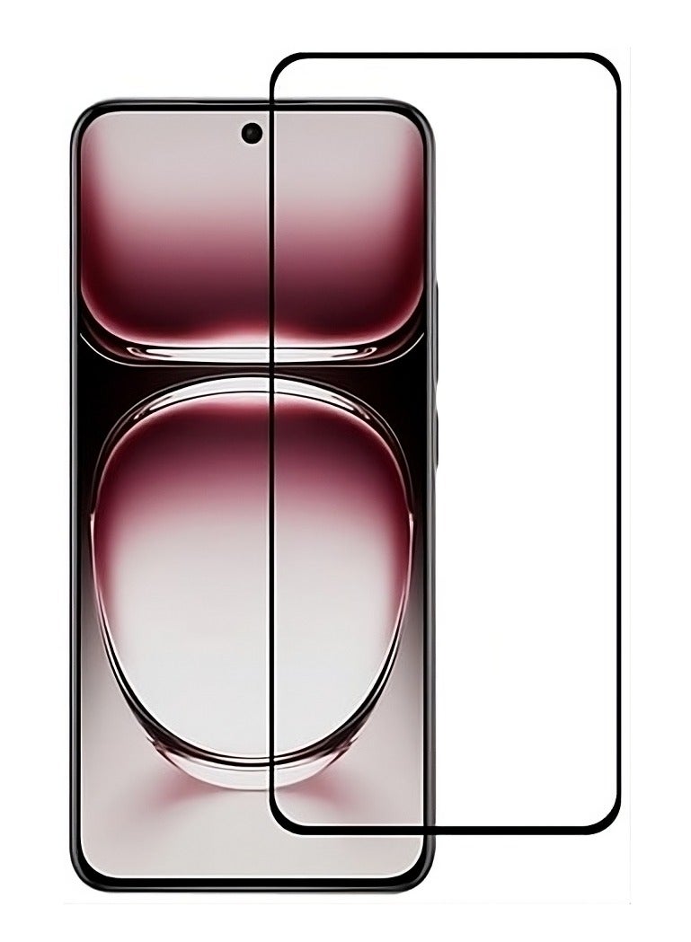 BORTONY OPPO Reno 12 Pro Screen Protector full Glue Edge to Edge Screen Glass Anti-shatter 9H Hardness Scratch Proof Tempered Glass Compatible for OPPO Reno 12 Pro 5G - Image 1