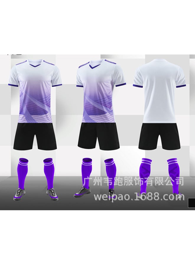 Aqua Short Sleeve Football Jersey - Image 1