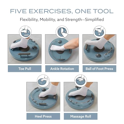 PT Pro Fit Foot Trainer, Plantar Fasciitis Relief, Deep Tissue Muscle Massage, Foot Arch and Heel Pain Treatment, Reflexology Tool - Image 4