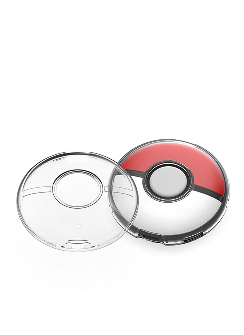 Generic - Protective Cover Compatible with Pokemon GO Plus+ Accessories Clear Anti-Drop Crystal Case with 4 Mood Button Pads and Hand Strap - Image 1