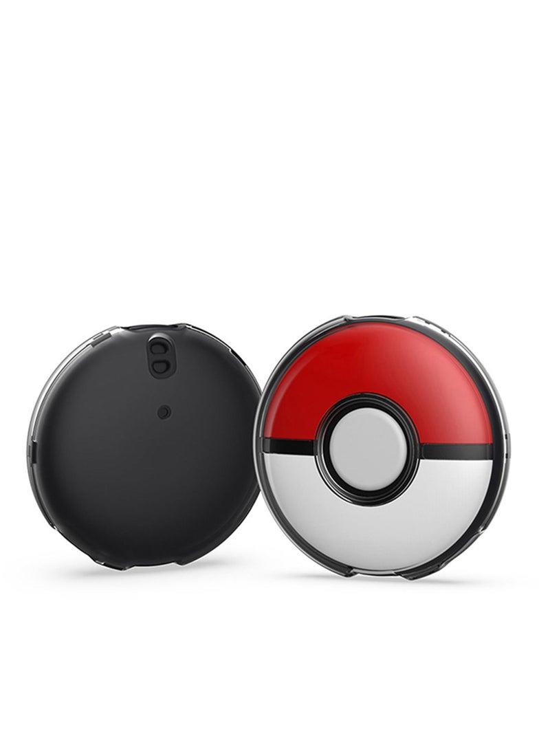 Generic - Protective Cover Compatible with Pokemon GO Plus+ Accessories Clear Anti-Drop Crystal Case with 4 Mood Button Pads and Hand Strap - Image 1