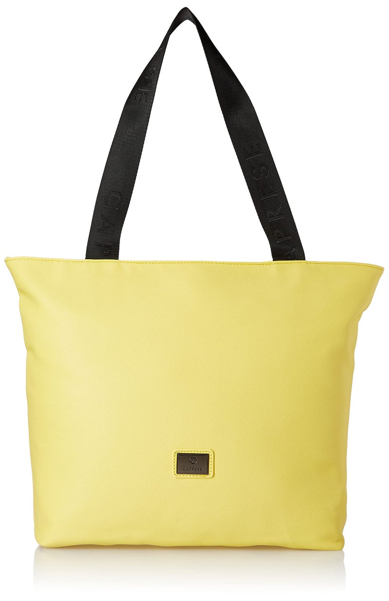Caprese Macy Women's Tote Large Yellow & Black - Image 3