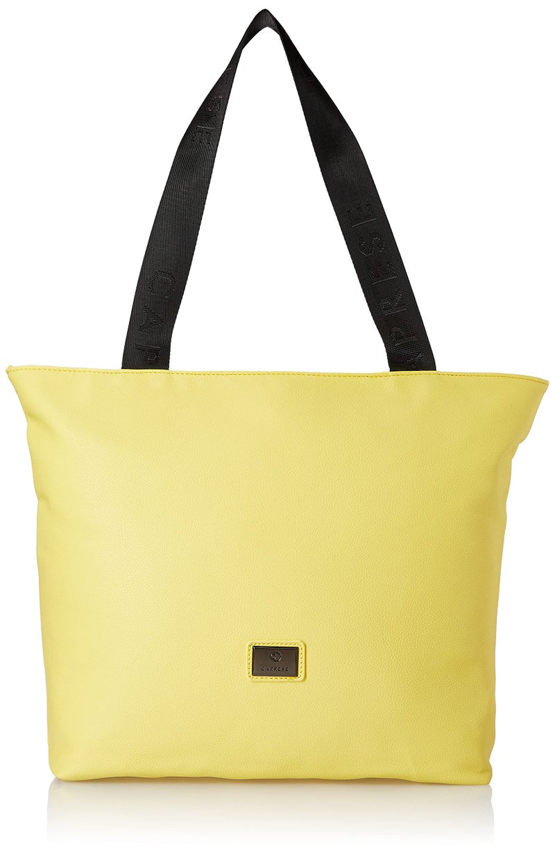 Caprese Macy Women's Tote Large Yellow & Black - Image 1