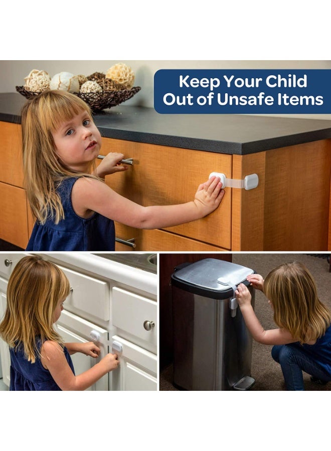 Child Safety Cabinet and Appliance Locks (3 Pcs) - Image 1