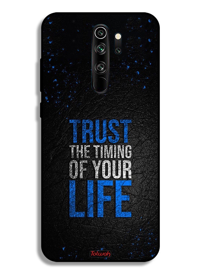 Tolwak Xiaomi Redmi Note 8 Pro Protective Case Cover Trust The Timing Of Your Life - Image 2