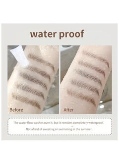 msmeeshu 2 In 1 Eyebrow Pencil , Water And Sweat Resistant, Dual-Ended Design, Fine Tip With A Diameter Of 1.5 Mm For Precision, Suitable For Normal Skin, Ideal For Beginners.  - Image 4