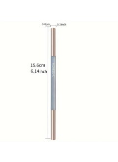 msmeeshu 2 In 1 Eyebrow Pencil , Water And Sweat Resistant, Dual-Ended Design, Fine Tip With A Diameter Of 1.5 Mm For Precision, Suitable For Normal Skin, Ideal For Beginners.  - Image 5