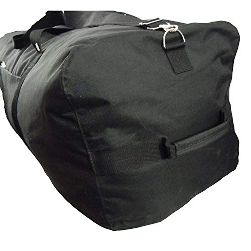 K-Cliffs Heavy Duty Cargo Duffel Large Sport Gear Drum Set Equipment Hardware Travel Bag Rooftop Rack Bag (36" x 17" x 17", Black) - Image 5