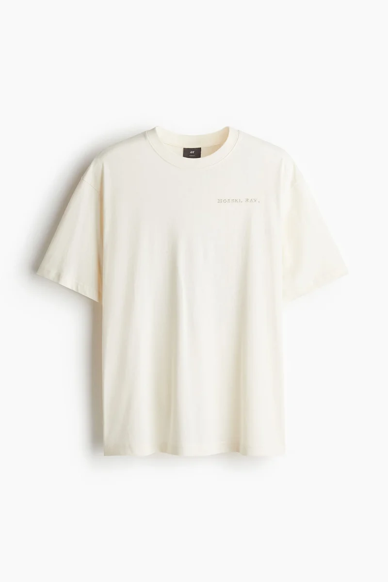 H&M Relaxed Fit Cotton T-shirt