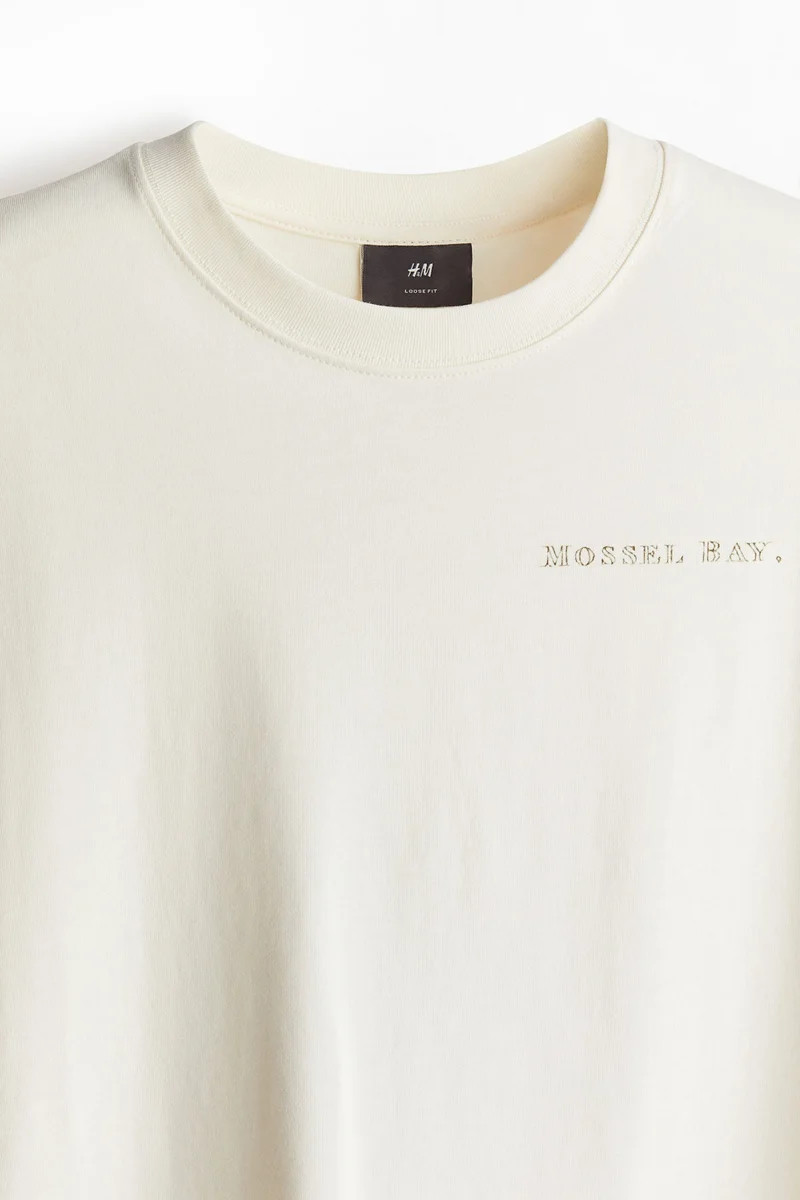 H&M Relaxed Fit Cotton T-shirt